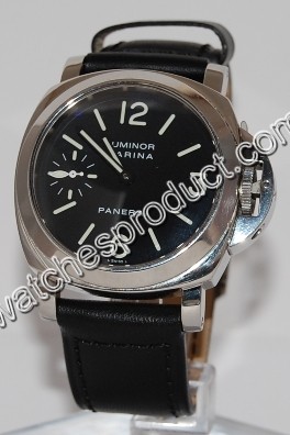 Panerai Black Quarter Arabic Dial Watch PAM00111