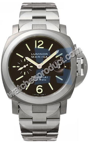 Panerai Slate/Brown Dial Mens Watch PAM00279