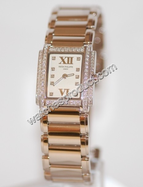 Patek Philippe Beige Dial Ladies Watch 4908/200G