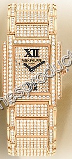 Patek Philippe Diamonds Dial Watch 4908/50R