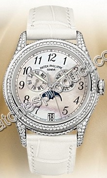 Patek Philippe Complicated White Gold set with Diamonds Watch 4937G