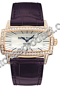 Patek Philippe White Mother-of-pearl Dial Ladies Watch 4991R