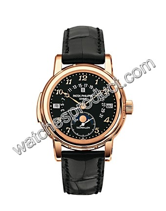 Patek Philippe Black Dial Watch 5016R