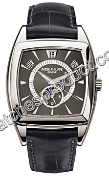 Patek Philippe Purple and Silver Dial Watch 5135P