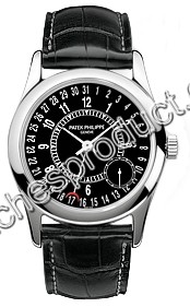 Patek Philippe Black Dial Mens Watch 6000001