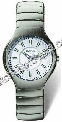 Rado True Platinum Tone Ceramic Watch 115.0675.3.010