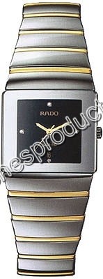 Rado Sintra Platinum Tone Ceramic Watch 152.0332.3.175