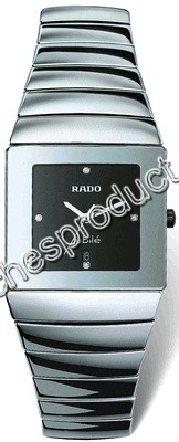 Rado Sintra Platinum Tone Ceramic Watch 152.0432.3.073