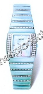 Rado Sintra Blue Ceramic set with Diamonds Watch 152.0666.3.191