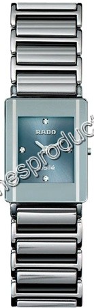 Rado Integral Platinum Tone Ceramic Watch 153.0488.3.076