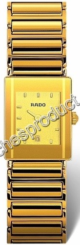 Rado 160.0381.3.027 Gold Tone Ceramic Watch