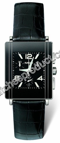 Rado Black Dial Watch 538.0591.3.115