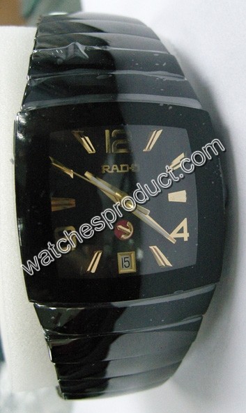 Rado Black Dial Watch 7742