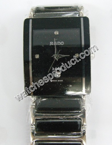 Rado Tungsten Carbide and Platinum Watch 7744