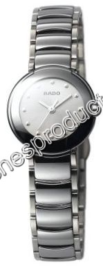 Rado Silver With 11 Tiny Diamond Hour Markers Dial Ladies Watch R22594102