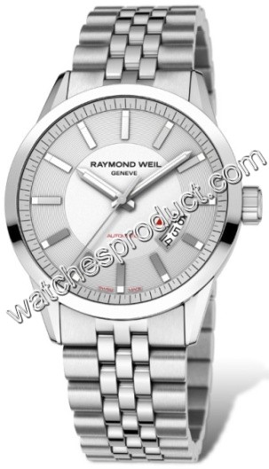 Raymond Weil Silver Baton Dial Watch 2730-ST-65001