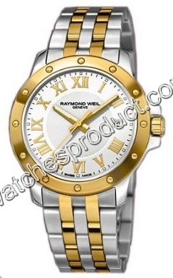 Raymond Weil White Roman Numeral Dial Watch 5599-STP-00308