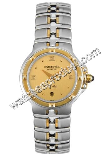 Raymond Weil Gold tone dial, hands and hour markers Dial Watch 9990