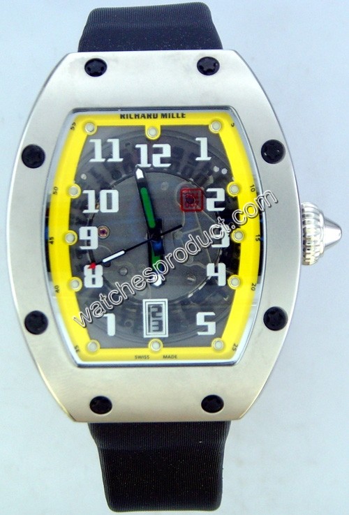 Richard Mille Grey Dial Men Watch 8256