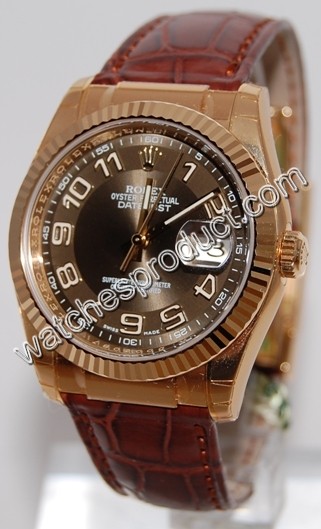 Rolex Bronze Arabic Dial Watch 116138