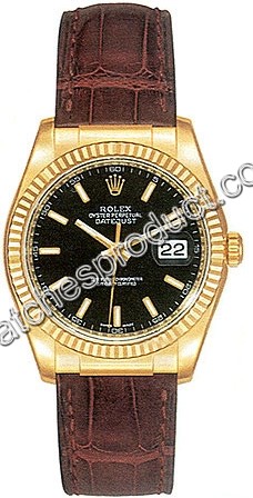 Rolex Datejust 116138BKSL Mens Watch