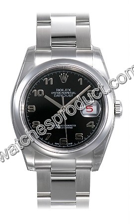 36mm Rolex Mens Watch 116200BKAO