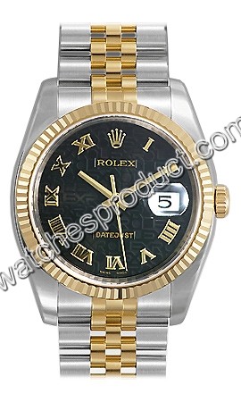 Rolex Datejust 116233BKRJ Mens Watch