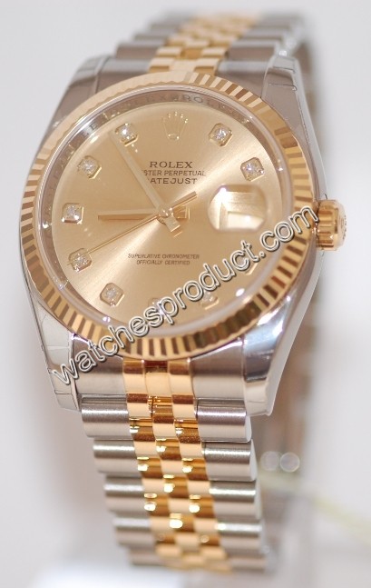 Rolex Datejust Steel & Gold Watch 116233CDJ