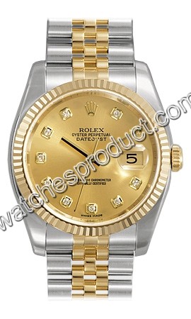 Rolex 116233CDJ Mens 31 Jewel Chronometer Automatic Watch