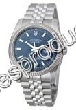 Rolex Blue Baton Dial Watch 116234