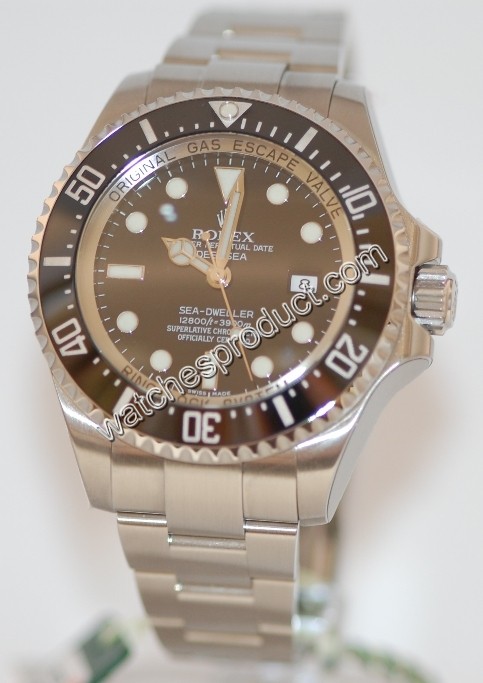 Rolex Black Baton Dial Watch 116660