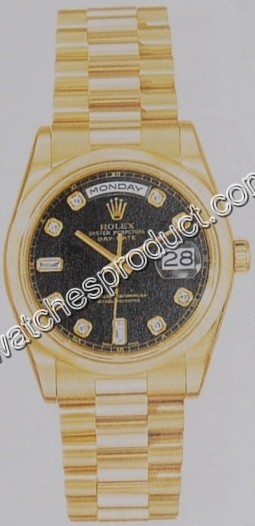 Rolex Day Date Yellow Gold Watch 118208