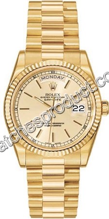 Rolex Champagne Dial Watch 118238