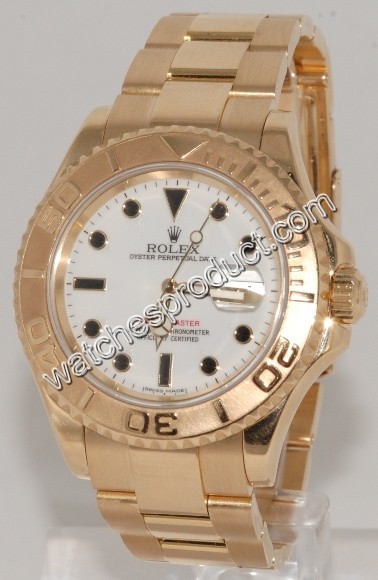 Rolex White Baton Dial Watch 16628