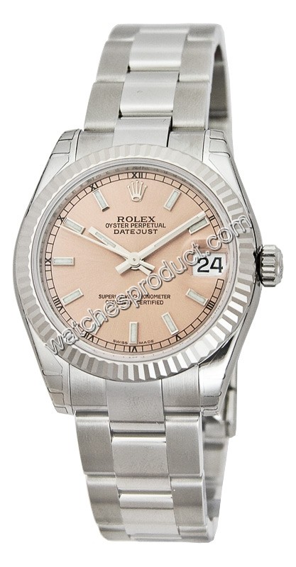 Rolex Pink Dial Ladies Watch 178274-PSO