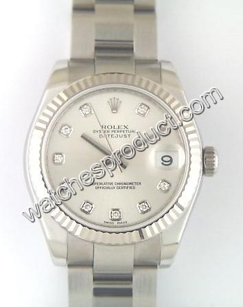 Rolex 178274 Steel & White Gold Watch