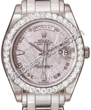 Rolex 18946 Platinum set with Diamonds Watch