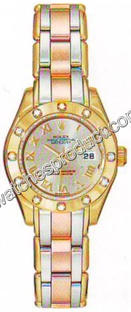 Rolex 80318 Yellow Gold set with Diamonds Watch