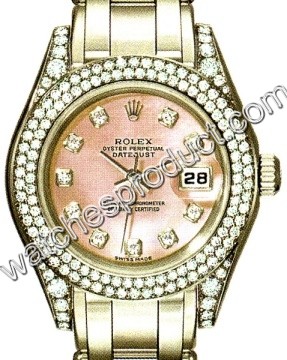 Rolex White Gold set with Diamonds Watch 80359