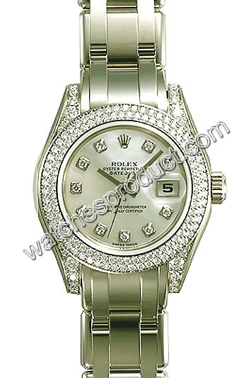 Rolex 80359 White Gold set with Diamonds Watch