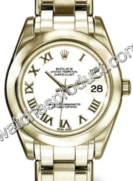 Rolex White Gold Watch 81209