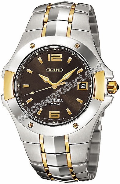 43 mm Seiko Mens Watch sgeb76