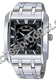 Seiko Black Dial Watch SGEC85