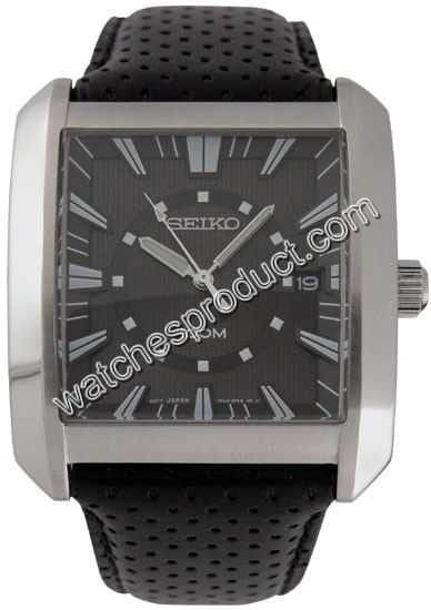 Seiko Black Dial Watch SGEC91