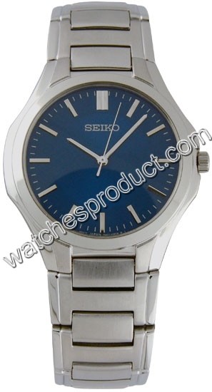 Seiko Blue Dial Watch SNF661