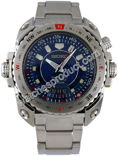 Seiko Perpetual Calendar Mens Watch SNQ037