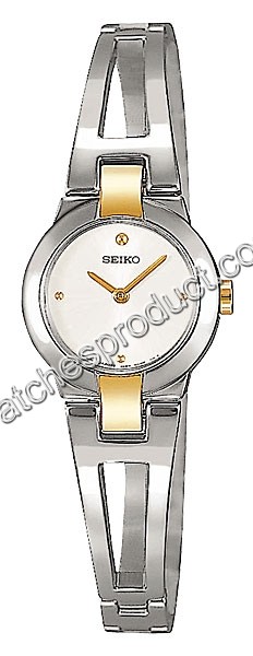 Seiko White Dial Watch SUJ704