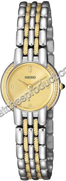 Seiko Gold Dial Ladies Watch SUJB34