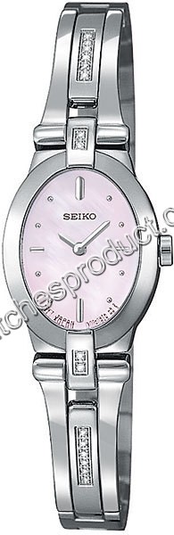 Seiko Pink Mother of Pearl Dial Ladies Watch sujc35