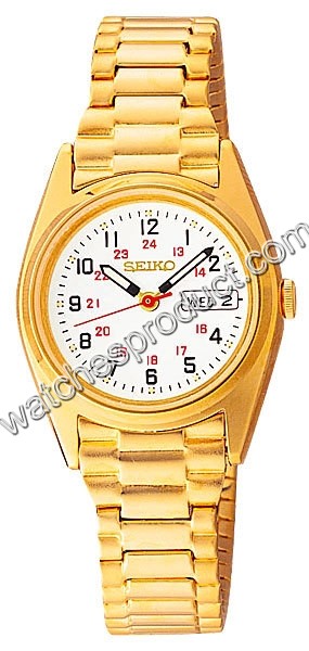 Seiko White Dial Ladies Watch swz154